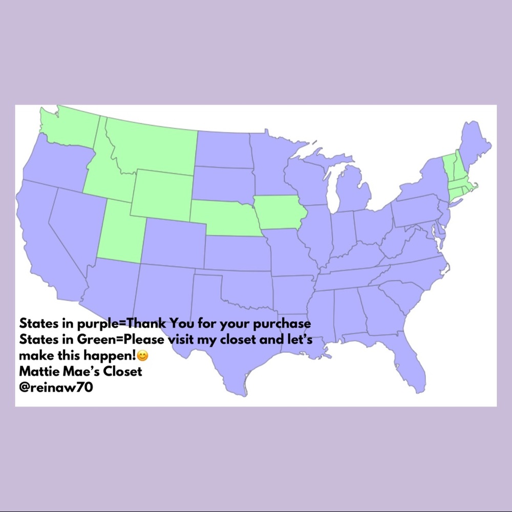 💥Help me reach my goal of selling in every State!